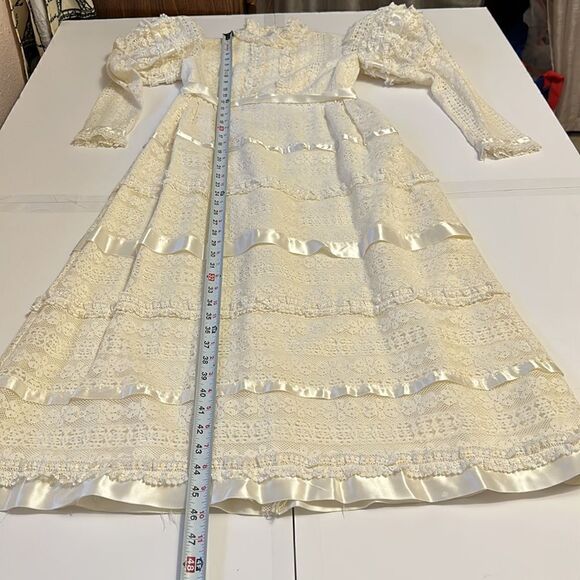 Vintage Emma Domb women’s lace dress size 9 - Picture 13 of 16